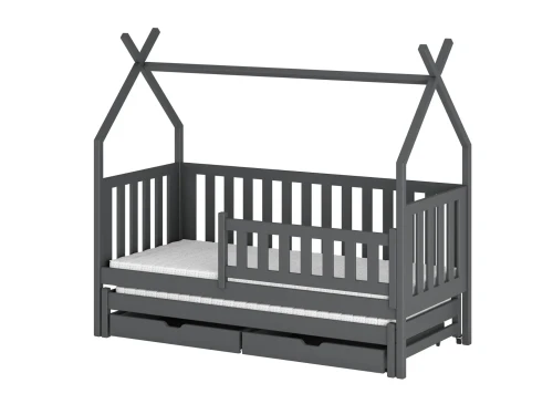 TYTUS 90x200 graphite tipi bunk bed Lano Furniture