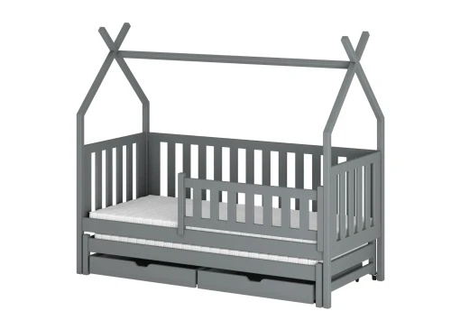 TYTUS 80x190 grey tipi bunk bed Lano Furniture