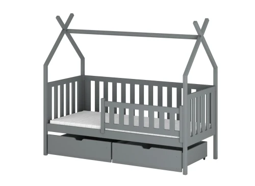 SIMBA 80x190 grey children's tipi bed Lano Furniture