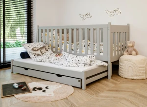 KAJA 80x190 grey bunk bed Lano Furniture