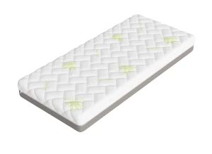 FITTED 90x200 medium-firm 13 cm aloe mattress with visco foam Lano Furniture