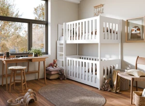 KONRAD 80x180 white bunk bed Lano Furniture