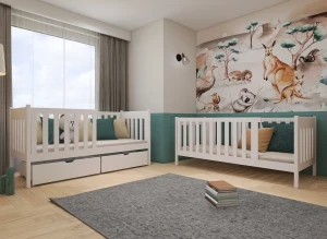 DAWID 80x200 pine bunk bed Lano Furniture