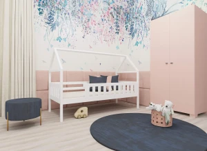 OTYLIA 90x190 pink loft bed Lano Furniture