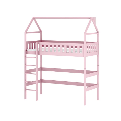 OTYLIA 80x180 pink loft bed Lano Furniture