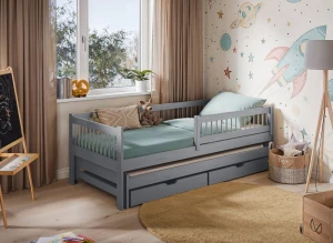 SOFTI 70x170 grey children's bed Lano Furniture