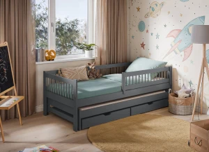 SOFTI 70x160 graphite children's bed Lano Furniture