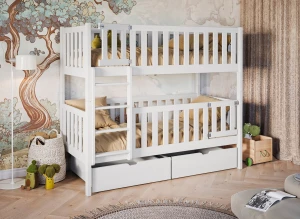 KSAWERY 80x180 white bunk bed Lano Furniture