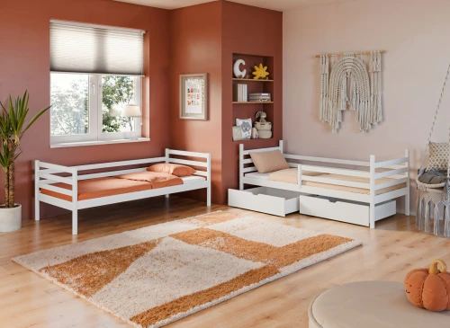 NEMO 80x170 white bunk bed Lano Furniture