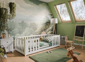 FERO 80x180 white children's bed Lano Furniture