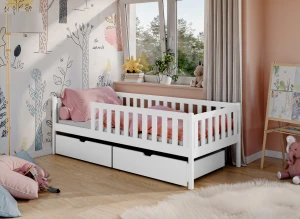 ANTONIO 90x200 white children's bed Lano Furniture