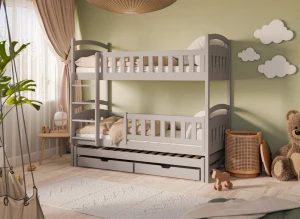BLANKA 90x180 cashmere bunk bed Lano Furniture