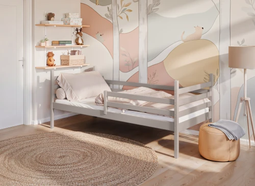 MELANI 80x200 cashmere children's single bed Lano Furniture