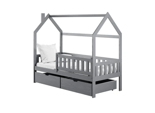 NATAN 90x190 grey children's house bed Lano Furniture