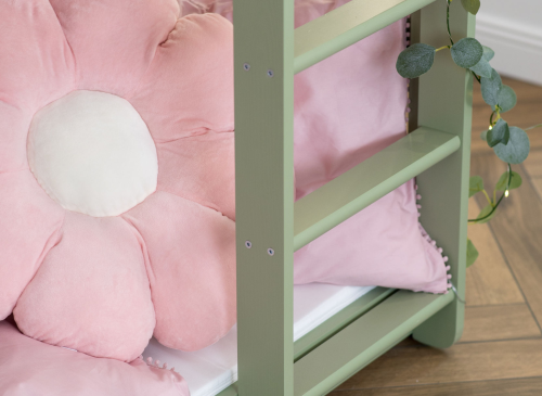BOSTON 80x180 olive green bunk bed Lano Furniture