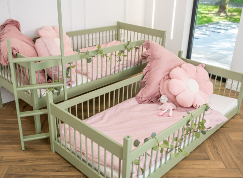 BOSTON 80x180 olive green bunk bed Lano Furniture