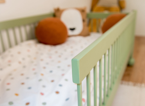 STAR 90x200 white children's single Montessori bed Lano Furniture