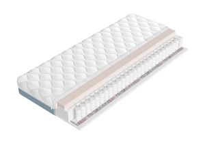 ELON 90x170 fermitate medie 13 cm saltea cu arcuri împachetate Lano Mobila