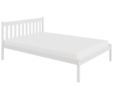 KING 140x200 white youth single bed Lano Furniture