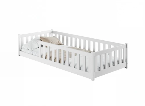 BELLA 90x200 white children's bed cot Lano Furniture