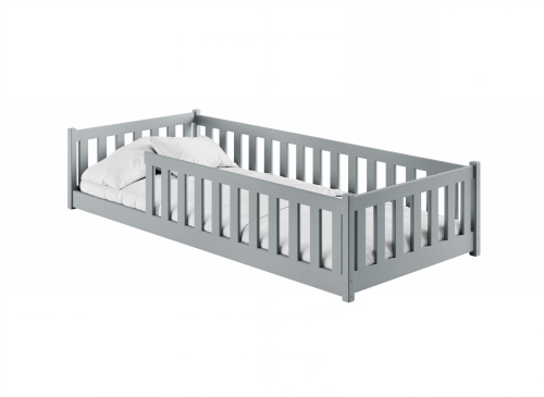 BELLA 80x160 grey children's bed cot Lano Furniture