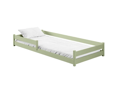 ALIS 90x190 olive green Montessori floor children's bed Lano Furniture