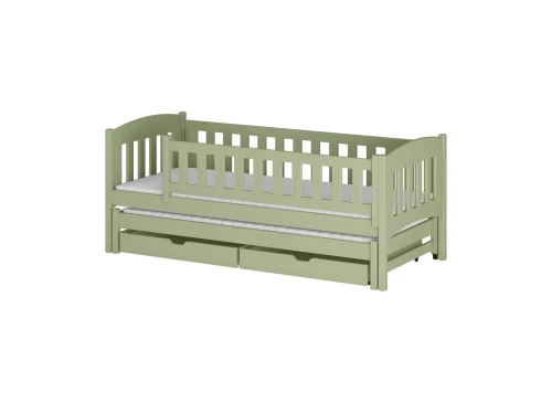 AMELKA 80x160 olive green double pull-out bed Lano Furniture