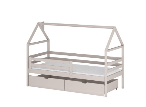 ARON 90x200 cashmere single children's house bed Lano Furniture