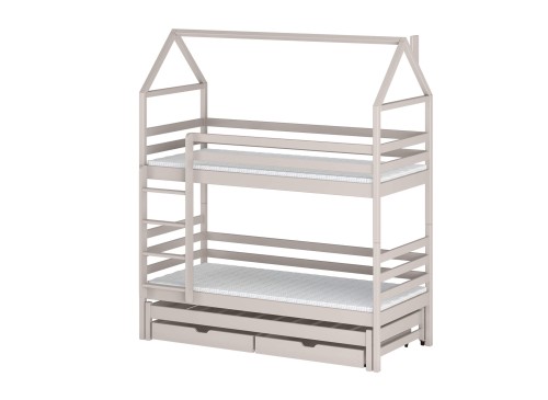 DALIA 80x170 cashmere house bunk bed Lano Furniture