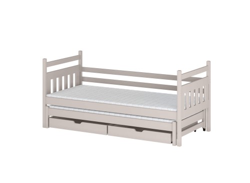 DANIEL 90x200 cashmere double pull-out bed Lano Furniture