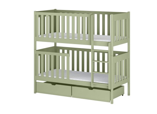 DAWID 80x160 olive green bunk bed Lano Furniture