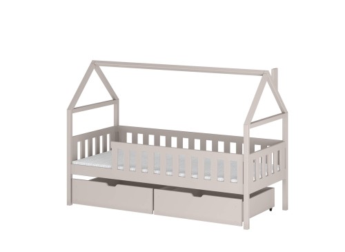 DOMI 90x190 cashmere single children's bed Lano Furniture