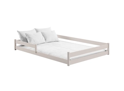 FINI 140x200 cashmere Montessori floor children's bed Lano Furniture
