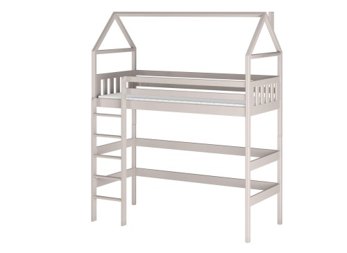GLORIA 80x190 cashmere single high sleeper bed Lano Furniture
