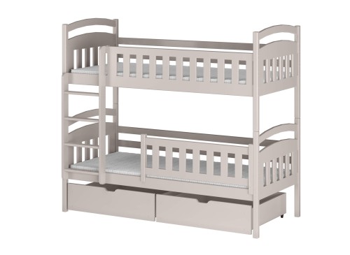 IGNAŚ 80x180 cashmere bunk bed Lano Furniture