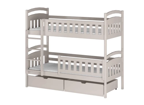 IGNAŚ 80x190 cashmere bunk bed Lano Furniture