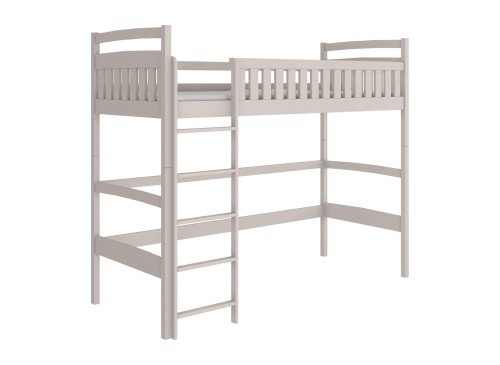 MIA 90x190 cashmere loft bed Lano Furniture