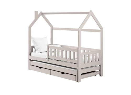 MONKEY 90x190 cashmere children's house bed Lano Furniture