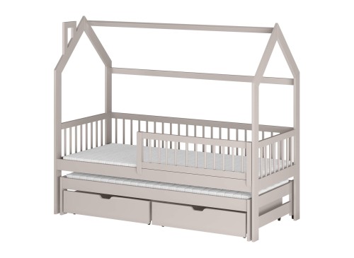 PAPI 90x180 cashmere children's house bed Lano Furniture
