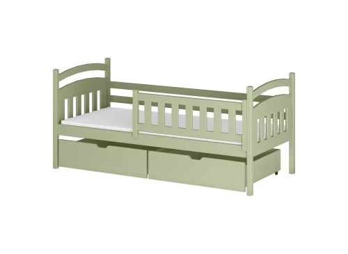 TERRY 80x170 olive green children's single bed Lano Furniture