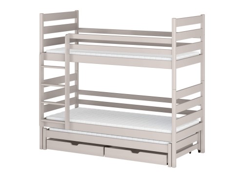TOMI 80x200 cashmere bunk bed Lano Furniture