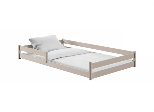 ZOFIA 120x200 cashmere Montessori floor children's bed Lano Furniture