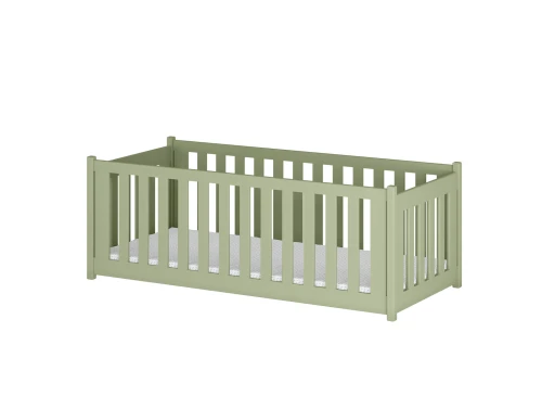 CONCEPT 90x180 olive green single children's cot bed Lano Furniture