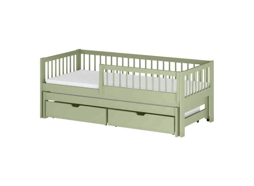 SOFTI 80x180 olive green children's bed Lano Furniture