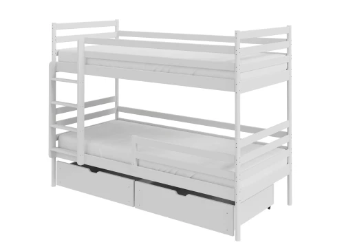 GUSTO 80x180 white bunk bed Lano Furniture