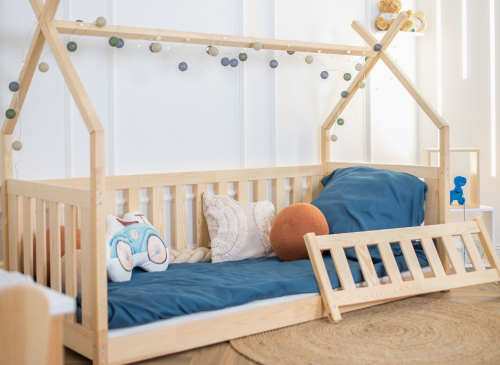 BOGUŚ 80x190 pine children's tipi cot bed Lano Furniture