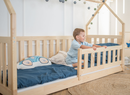 BOGUŚ 80x190 pine children's tipi cot bed Lano Furniture