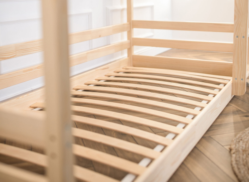 PLAY 80x200 pine bunk bed with a slide Lano Furniture