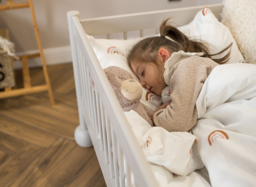 STAR 80x180 cashmere children's single Montessori bed Lano Furniture
