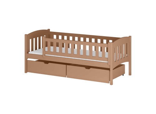 GUCIO 90x200 cinnamon single children's bed Lano Furniture